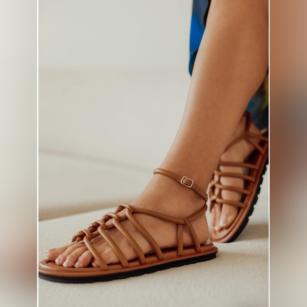 NWOT Beatris Ankle Strap Sandals by Nodstron.